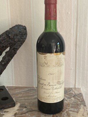 1967 Château  Mouton Baron Philippe Domaine Rothschild Grand Cru Classé Medoc