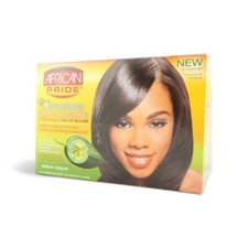 African Pride No Lye Relaxer Kit, Regular Pack of 2