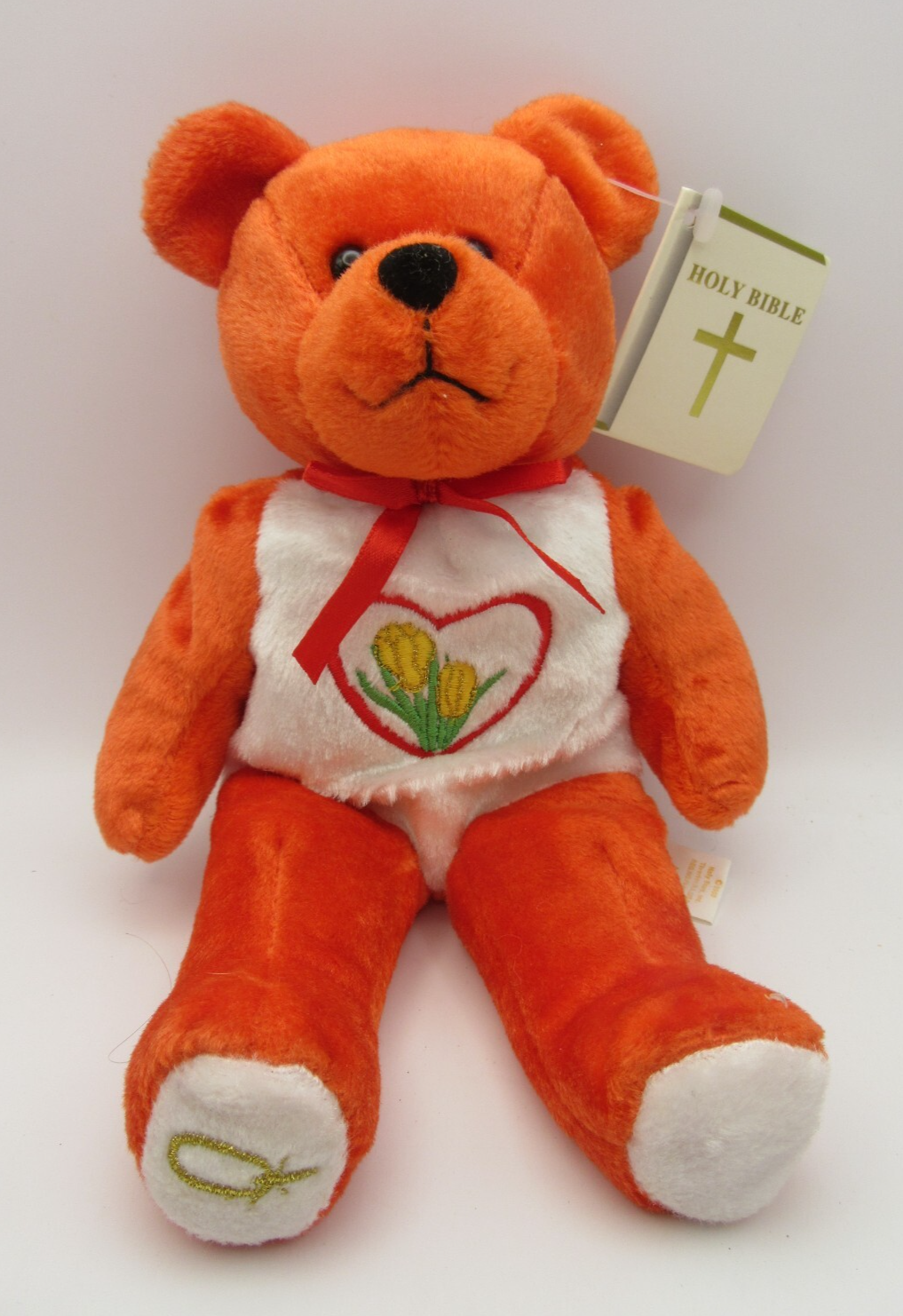 HOLY BIBLE BEAR - AGAPE - HEART  SERIES - MINT CONDITION - WITH TAGS