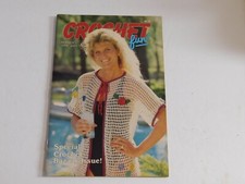 Crochet Fun Magazine - Number 5 - June July 1988 46 pages 8x5.5" Special ed