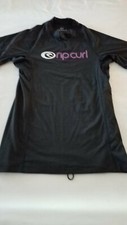 RIP CURL Surf Boys LARGE 12 UPF50 SWIM WATER SHIRT STRETCH NYLON SPANDEX