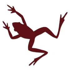 Frog - Vinyl Decal Sticker - Multiple Colors & Sizes - #6072