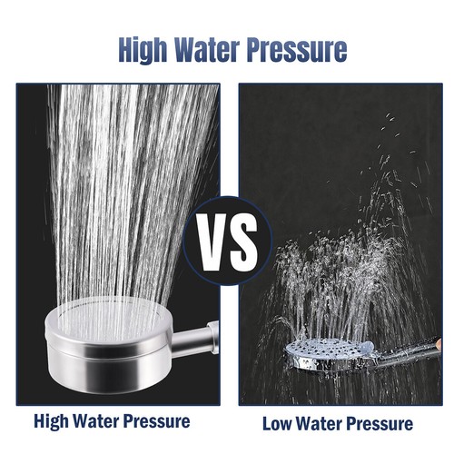 High Pressure Handheld Shower Head 304 Stainless Steel | RV Camper Shower Head | - Afbeelding 7 van 13