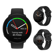 New POLAR Unite Waterproof Fitness Watch Ultralight Heart Rate Meter Black S-L