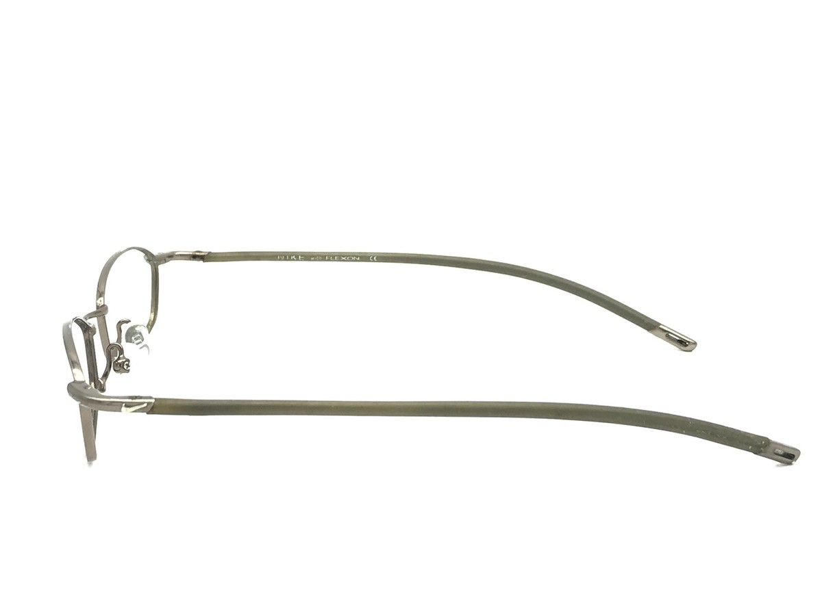 NIKE Flexon 4066 224 Brown Oval Rectangular Eyeglasses Frames 47