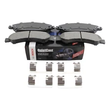 Bosch QuietCast Front Ceramic Brake Pads with Hardware for Silverado Sierra 1500