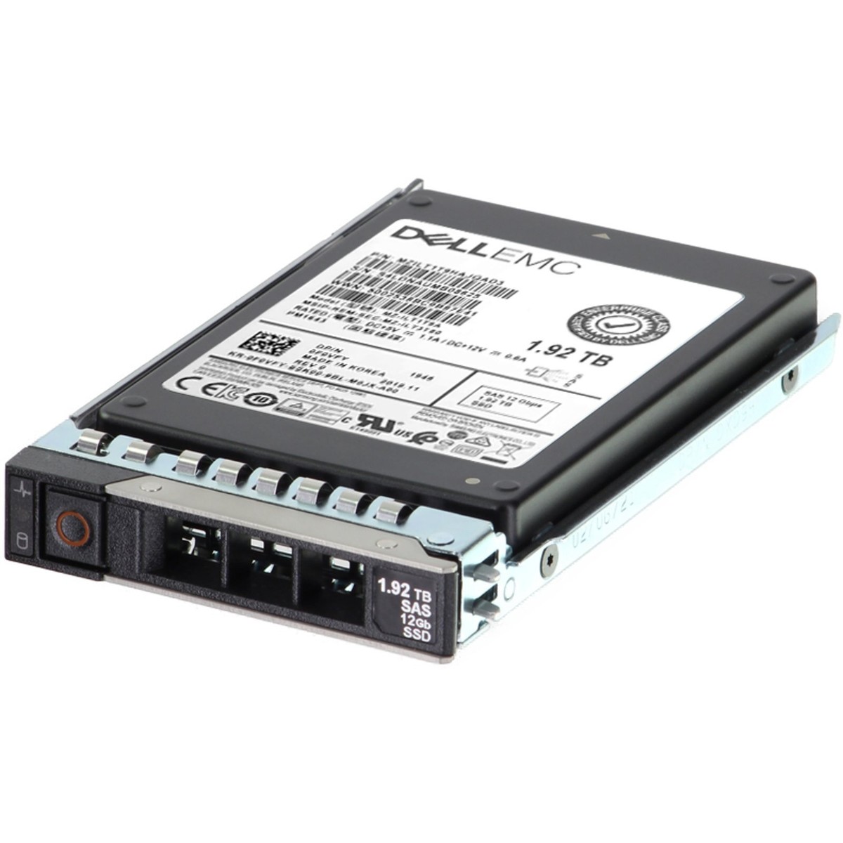 Dell純正 高耐久SSD 960GB 2.5 SAS マウンタ付き 定価36万 Dell純正 高耐久SSD 960GB 2.5 SAS マウンタ付き 定価36万