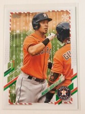 2021 Topps Holiday MICHAEL BRANTLEY Base #HW69 Houston Astros