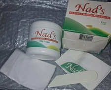 NAD'S Natural Hair Removal Gel Wax Kit  12oz for men and women New