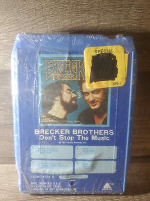 BRECKER BROTHERS DONT STOP THE MUSIC NEW SEALED GRT  8 TRACK TAPE