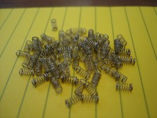 50PR REPRODUCTION H.O SCALE AURORA G COPPER PICK UP SHOE SPRINGS SEE DETAILS