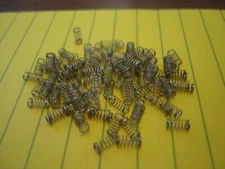 50PR REPRODUCTION H.O SCALE AURORA G+ COPPER PICK UP SHOE SPRINGS SEE DETAILS