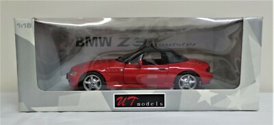 UT MODELS BMW Z3 ROADSTER 1.9 SOFT TOP RED 1:18 | eBay