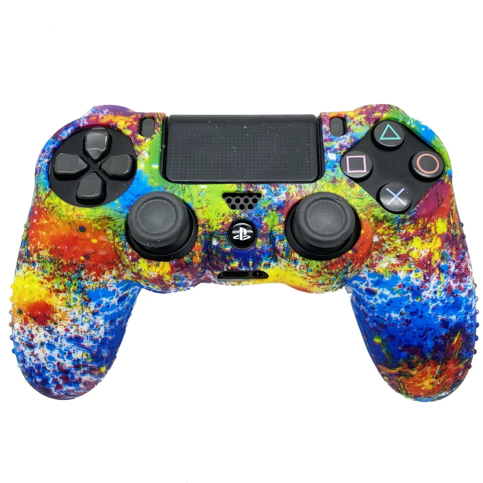 EGP™ ULTIMATE Case Griffe Silikon Gummi Cover Schutzhülle für PS4 Controller - Bild 2 von 4