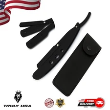 Straight Cut Throat Shaving Professional Razor Barber Salon Full Stainless Steel