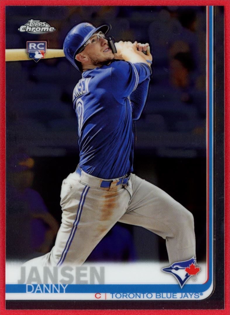 2019 TOPPS CHROME #35 DANNY JANSEN RC