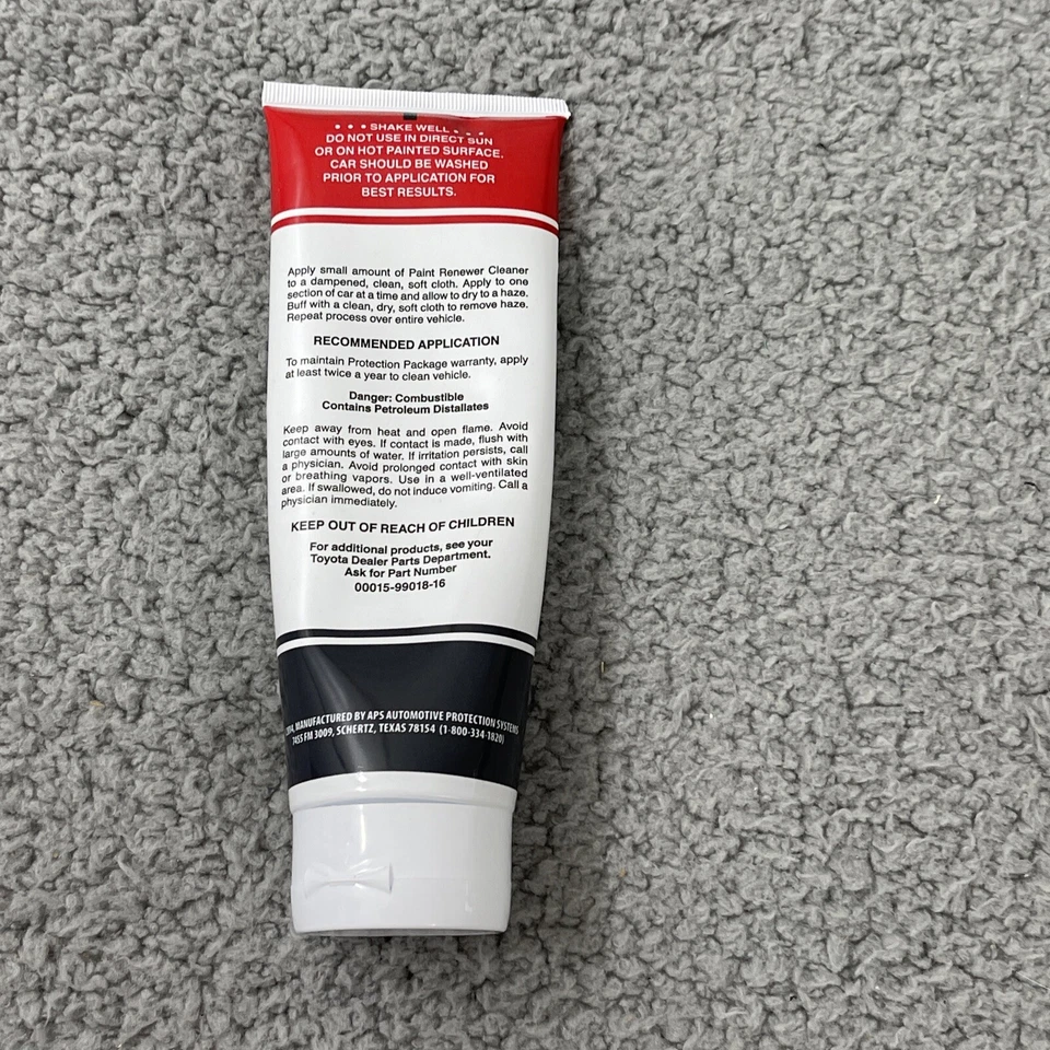 Toyota обновление краски очиститель герметик детали польский защита P/N 00015-99018-16 - Изображение 2 из 4