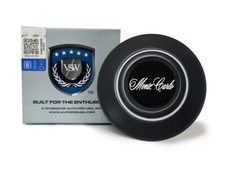 Vsw Oe Retro Series Black Horn Cap Monte Carlo Emblem Vsw Oe Retro Series Black Horn Cap Monte Carlo Emblem