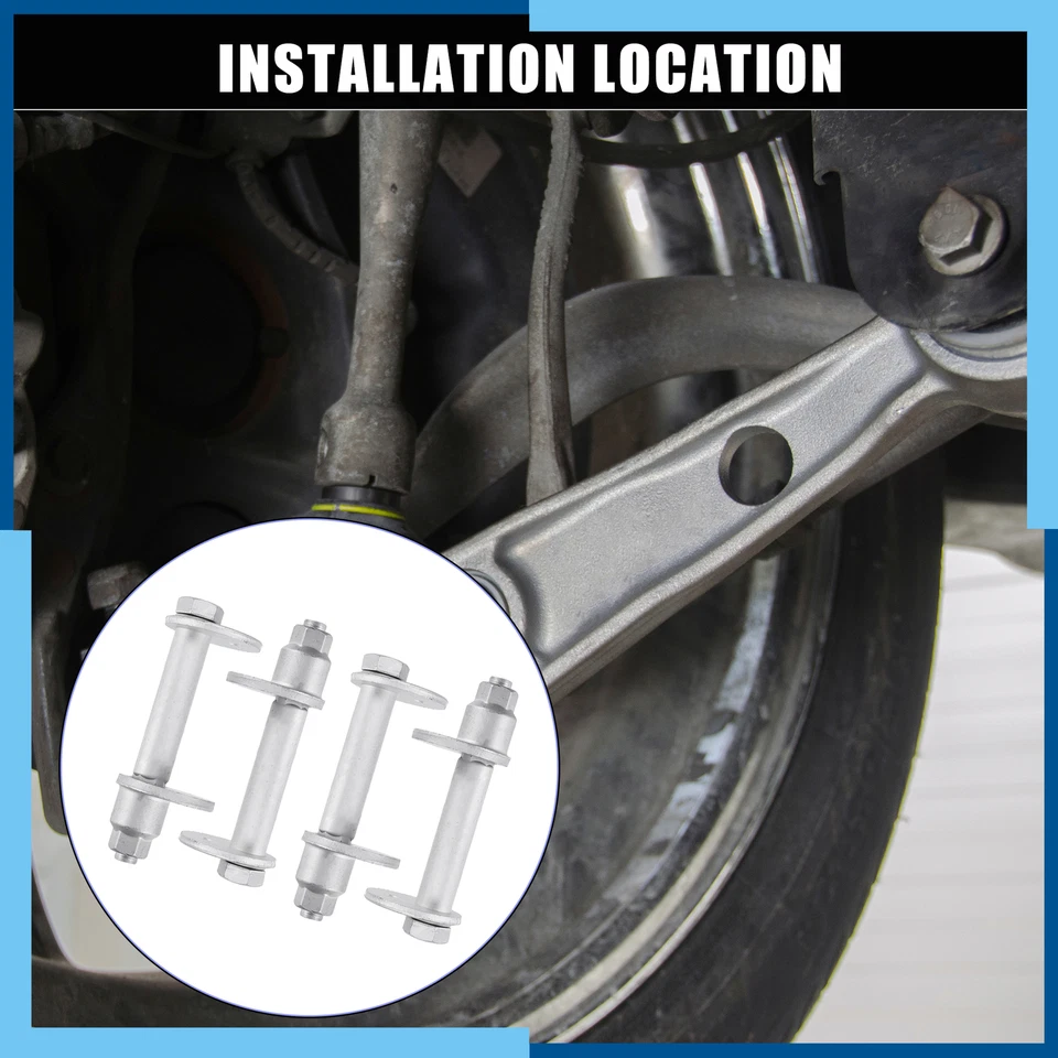 Paquete (4) Pernos Ajustables Puntera Placa Leva Nº48409-35050 para Toyota 4Runner 1996-2002 Foto 2 de 4