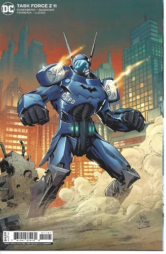TASK FORCE Z #11 ROGER CRUZ VARIANT DC COMICS 2022 NEW UNREAD BAGGED AND BOARDED