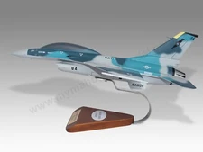 General Dynamics F-16D US Navy Vipers Desk Wood Airplane Model Small Scale 1/48