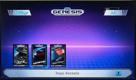 MODDED w/ 810 Games 32x + Sega Genesis Mini Classic Console Bundle MK-16000