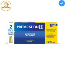 Preparation H Hemorrhoid Ointment 2 pk x 2 oz Tubes