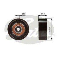 Gates Spannrolle, Keilrippenriemen T38397 FüR Alfa Romeo Cadillac Chevrolet
