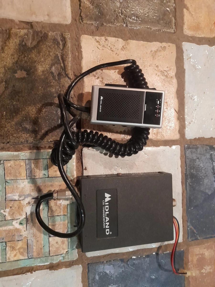 CIBI RADIO CB OCCASION AVEC SON MICRO MARQUE MIDLAND REFERENCE 2001R