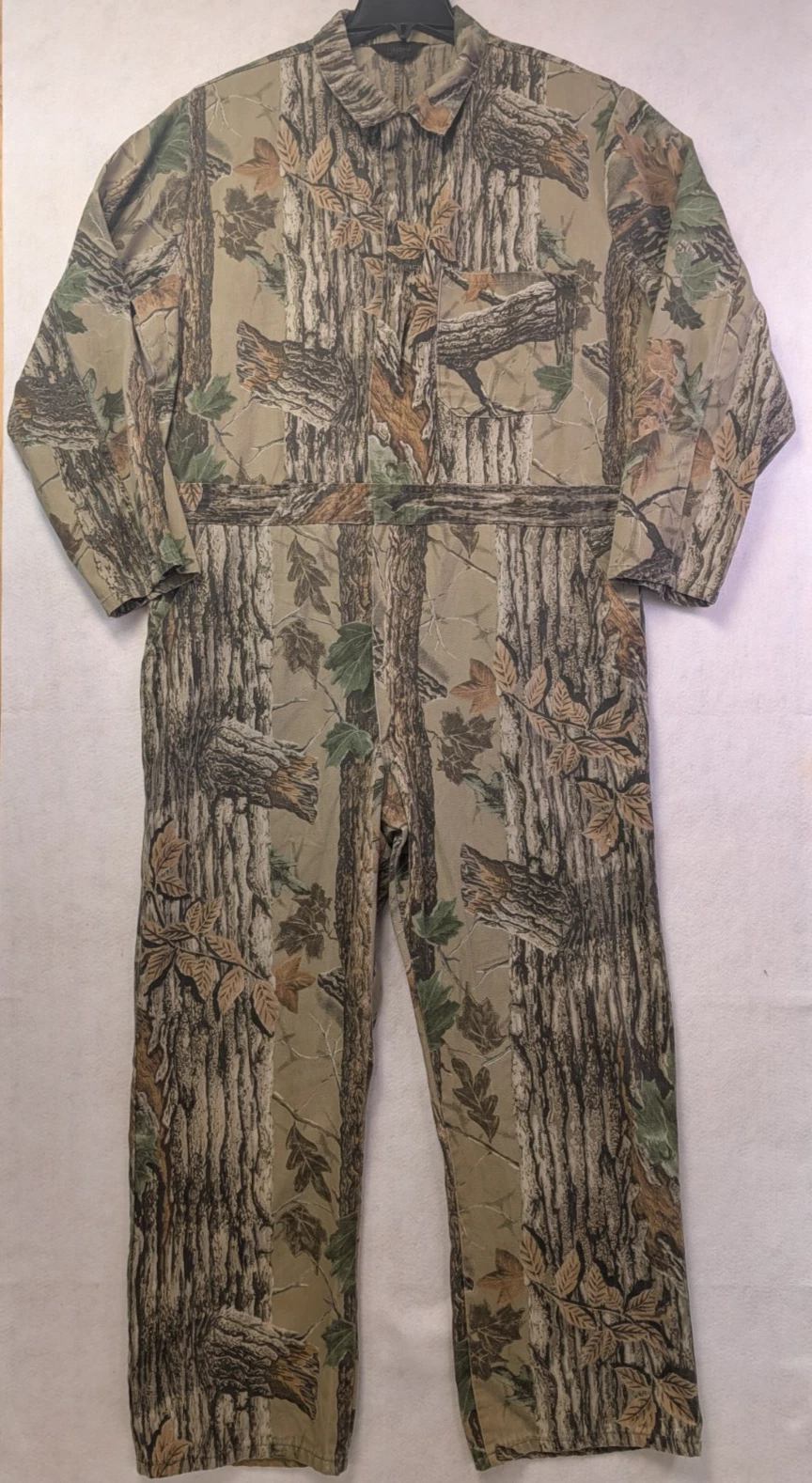 Vintage Liberty Coveralls USA Mens Outdoor Gear Realtree Camo Hunting READ