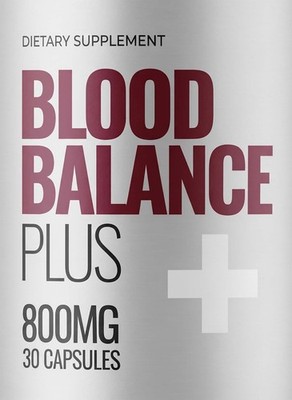 Blood Balance Plus Blood Health Support Dietary Supplement Genuine 30 Capsules