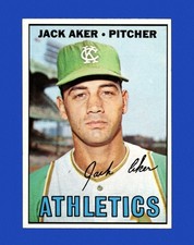 1967 Topps Set-Break #110 Jack Aker NM-MT OR BETTER *GMCARDS*