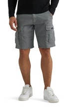 Wrangler Men's Relaxed Fit Cargo Shorts Size 30 , Gray 10  Inseam.