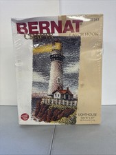 NEW Bernat LIGHTHOUSE Latch Hook Kit KT263 16 x 32" Sealed