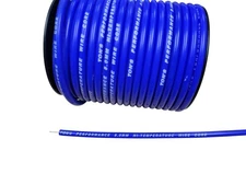 Ton's 8mm Blue silicone SOLID WIRE CORE SPARK PLUG WIRE by the foot 0 ohms/ft