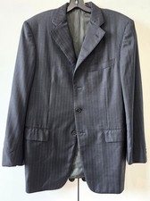 Ermenegildo Zegna Men's Slim Fit Wool Silk Blazer Suit Jacket Italy Size 38R