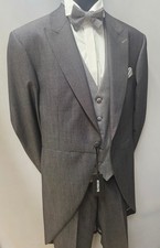 MEN`S X-Hire MORNING TAIL COATS WOOL/SILK Weddings Royal Ascot