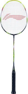 Li-Ning Badmintonschläger A900 Carbon Serie Graphit bespannt mit Hülle