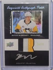 2024/25 UD The Cup Rutger McGroarty Exquisite 03-04 Rookie Black Patch Auto #/25