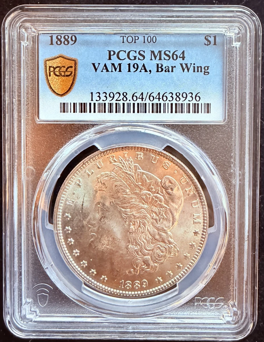 MS 64 Graded 1889 Year Morgan US Dollars (1878-1921) for sale | eBay
