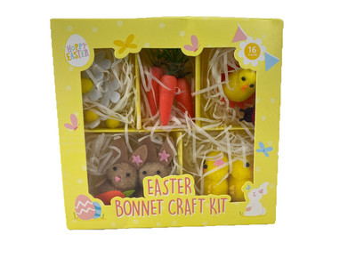 Ostern Haube Frühling Kinder Kinder Bastelset Spaß Spiel 16 Teile