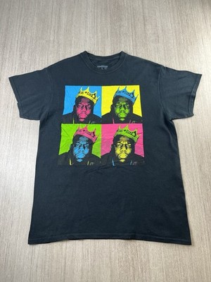 Brooklyn Mint Notorious B.I.G. T-Shirt Biggie Smalls Crown Rap Tee schwarz Größe S