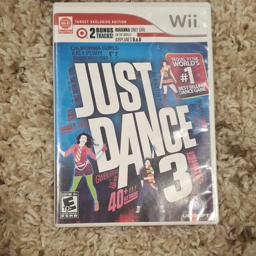 New ListingJust Dance 3 Ubisoft Nintendo Wii Target Exclusive Edition Manual Included Dance