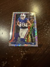 2025 Topps Chrome Football 37 Dalton Kincaid Pulsar Refractor Buffalo Bills