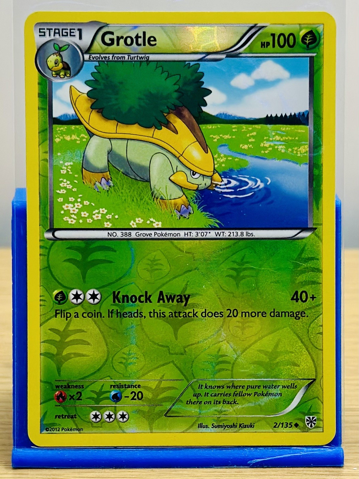 Grotle 2/135 UC Plasma Storm Pokemon Reverse Holo LP