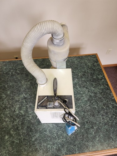 Vaniman Vanguard Gold 2x Dental Lab Dust Particulate Collector w/ Remote - USED