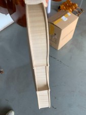 European Wood Unvarnished 4/4 handmade violin Stradivarius Model DDP to USA 