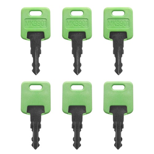 MK9901 6601 Chiave per Camper,Chiave per Camper Camper Camper per FIC Codice 9901 6601, (6 pz) Verde  - Foto 6 di 7