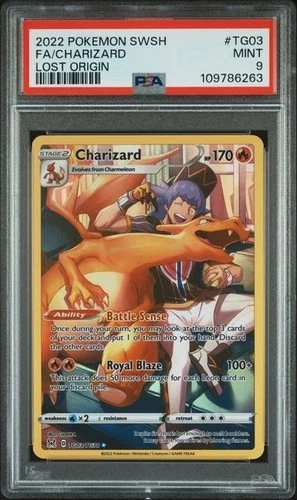 Charizard TG03/TG30 Swsh11: Lost Origin Trainer Gallery Holo