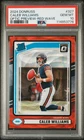 CALEB WILLIAMS 2024 Donruss Optic Preview Rated Rookie Red Wave #327 PSA 10